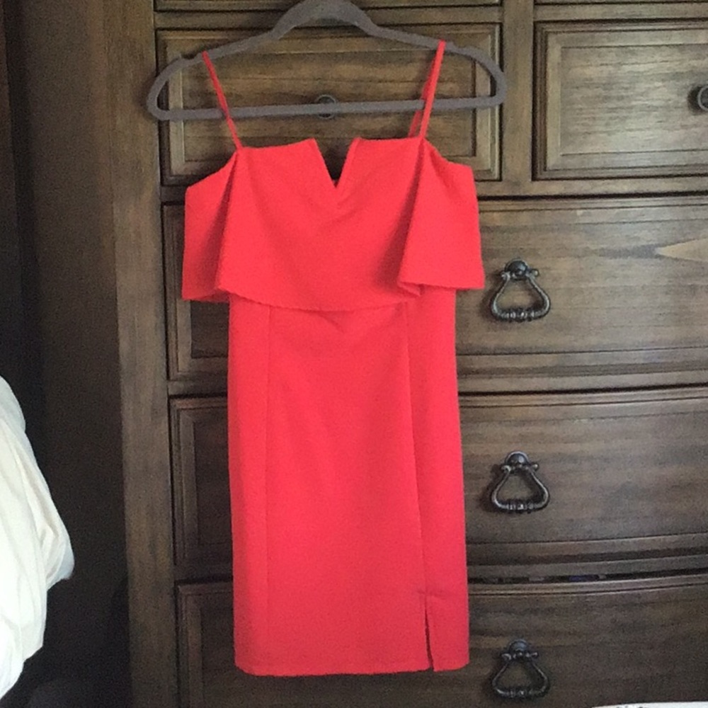 NWT She + Sky red dress